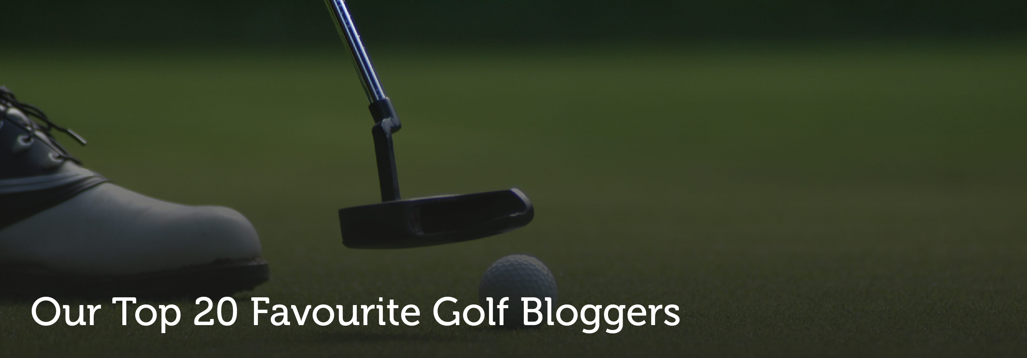 20 Favourite golf bloggers
