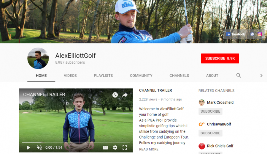 Alex Elliot Golf