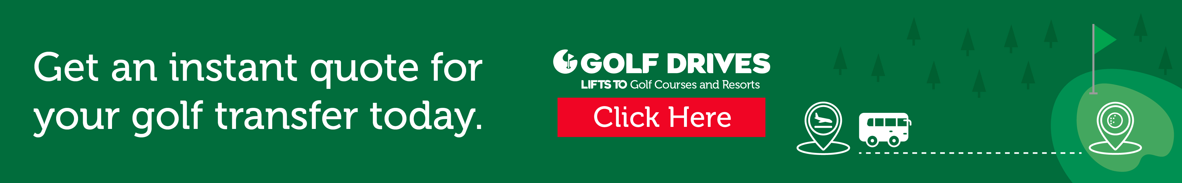 Get an instant quote for your golf transfer today