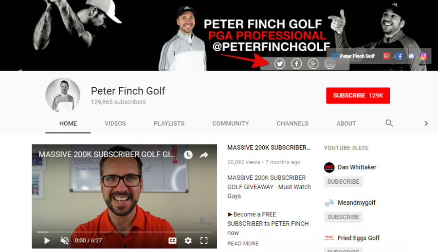 Peter Finch Golf