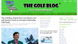 The Golf Blog