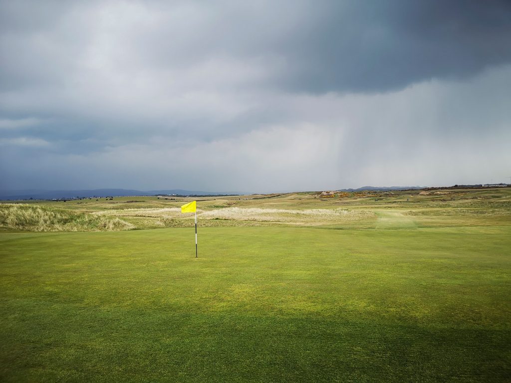 wet weather golf